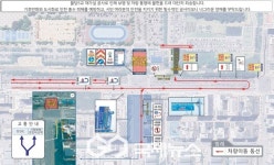 천안시 불당5교 오는 9월까지 보행·교통 우회하세요