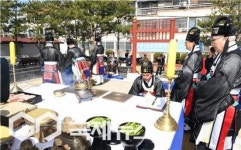 동래구의 태평과 시민의 안녕을 기원하는 사직제 봉행