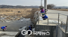 안정면, 2025 영주소백산마라톤대회 대비 새봄맞이 환경정비 실시
