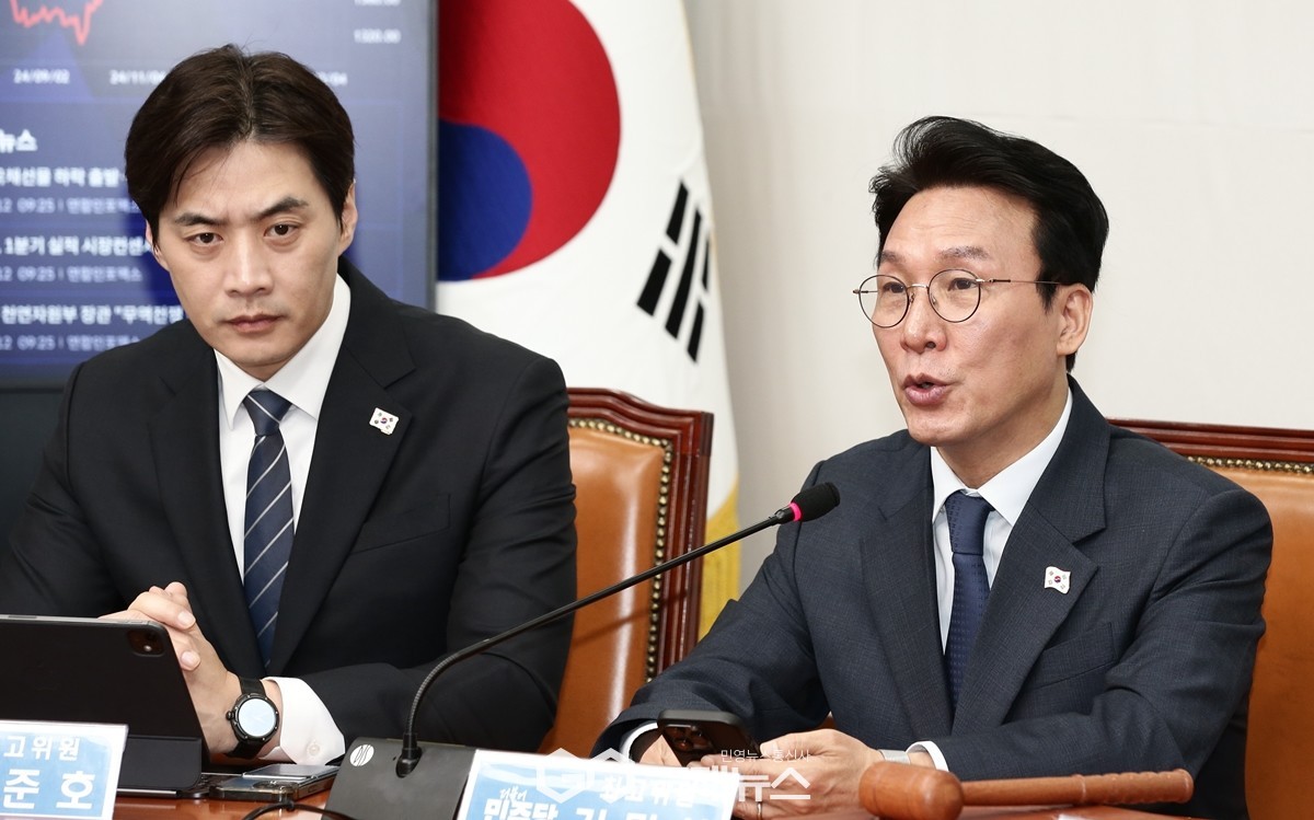 김민석 후보 지명 철회 요구에 국민의힘 의혹심각 강조