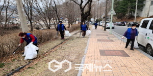 상망동 바르게살기위원회, 웃무리마을 환경정비 활동 실시