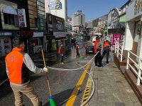 정선 사북읍행정복지센터, 2025년 봄맞이 깨끗한 사북조성 환경정화활동 실시