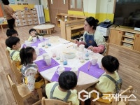 옥천 안내초병설유치원, 도예체험 프로그램 운영