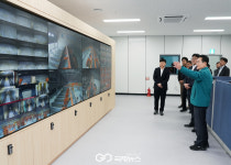 최기문 영천시장, 영천하이테크파크지구 로젠㈜ 물류터미널 현장 방문