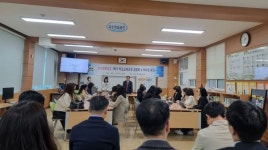 불국중학교, QR코드 활용 학교설명회 호응