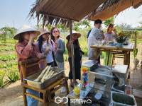 [로빈슨남호이안] 갓 짜낸 사탕수수 주스의 맛!