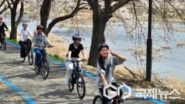 괴산 칠성중학교, 두 바퀴로 함께하는 행복라이딩 행사 진행