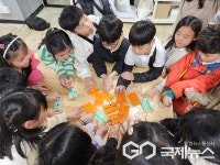 청주 운천초등학교, 4구4색 체험활동 공예체험 실시