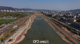 경주시, 북천 일대 하상정비 박차…쾌적한 하천환경 조성