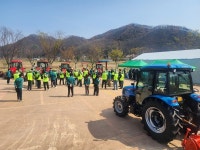 남원시 농기계임대사업소, 경북 청송 산불 피해지역 농작업 지원 참여
