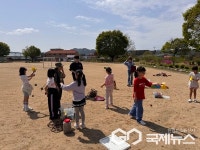 옥천 청산초등학교, 학교에서 맘껏 실컷 놀이프로그램 운영