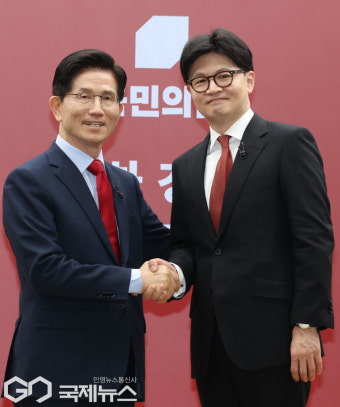 맞수 토론 김문수- 한동훈