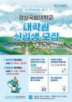 경상국립대학교 대학원, 2025학년도 후기 신입생 모집