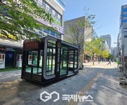 양주 옥정 로데오 거리 흡연 부스 출현... 주민, 세심한 행정 환영