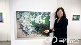 박정숙 화백 작품들, 진주시청 갤러리 진심에서 만나요