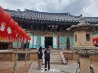 경주경찰서, 부처님오신날 앞두고 사찰 범죄예방진단 실시