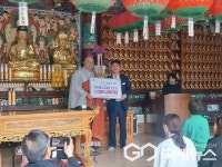 [포토] 이천시 대한불교조계종 은선사, 저소득 청소년에 100만 원 기탁