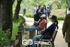 [국제포토] 구리 장자호수공원 물멍 힐링