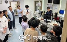 경기도의료원 포천병원, 지현초교 학생 대상 공공보건의료 진로탐색 교육 실시