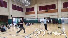 청주 용성초등학교, 1회 사제동행 배드민턴대회 개최