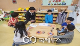 부석초병설유치원, 작은 손으로 만드는 큰 환영 카페놀이