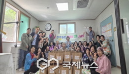 선지회봉사단, 하망동 경로당 어르신에게  사랑의 보리빵 전달