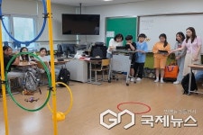 진천 옥동초등학교, 찾아가는 1일 드론체험교실 운영