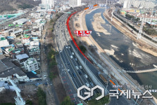 대구시, 신천대로(좌안) 성북교에서 침산교 방면 바깥 차선 1개차로 확장한다