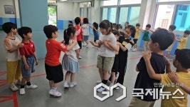 청주진흥초병설유치원, 진흥 행복 고리 이음교육 진행