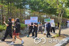 청주 오송고등학교, 흡연예방 캠페인 전개