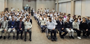 [포토] 서천군, 제31회 충청남도장애인체육대회 선수단 출정식