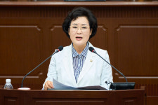 전명자 대전서구의회 의원 노인 친화형 야외공간 조성 촉구 건의안 채택