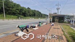 가흥2동 새마을부녀회, 영주종합터미널 인근 환경정비 실시