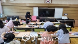 풍기북부초등학교, 동시 작가와 함께한 동시 쓰기 책읽어주기 연수 실시