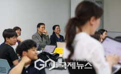 임태희 경기도교육감, 치동고등학교 방문