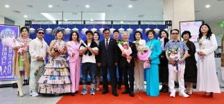 [포토] 서천군, 나도 패션모델... 예다락 시니어 패션모델 서천군지회 런웨이