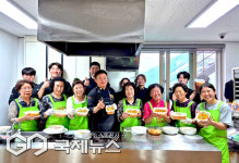 영산대 K-Food조리전공, 부산 해운대 주민에 조리법 전수