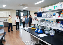 최기문 영천시장, ㈜이숲 현장 방문…기업 애로 청취·지원 약속