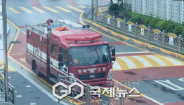 영주서부초등학교, 합동소방훈련 실시