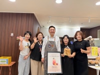 [포토] 우광일 광양상공회의소 회장, 드림카페 오늘은 내가 점장 행사 참여