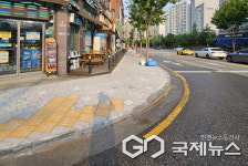 용인시 기흥구, 지역내 초등학교 통학환경 조성...보도 정비사업 마무리