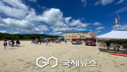 안정초등학교, 재난 대피훈련 실시