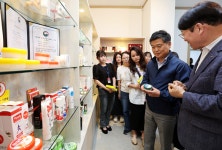 박종효 남동구청장, (주)웰빙헬스팜 방문 소통