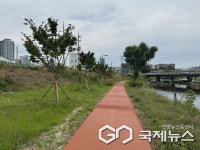 용인시 기흥구, 탄천 테마가 있는 보행환경 조성사업 완료
