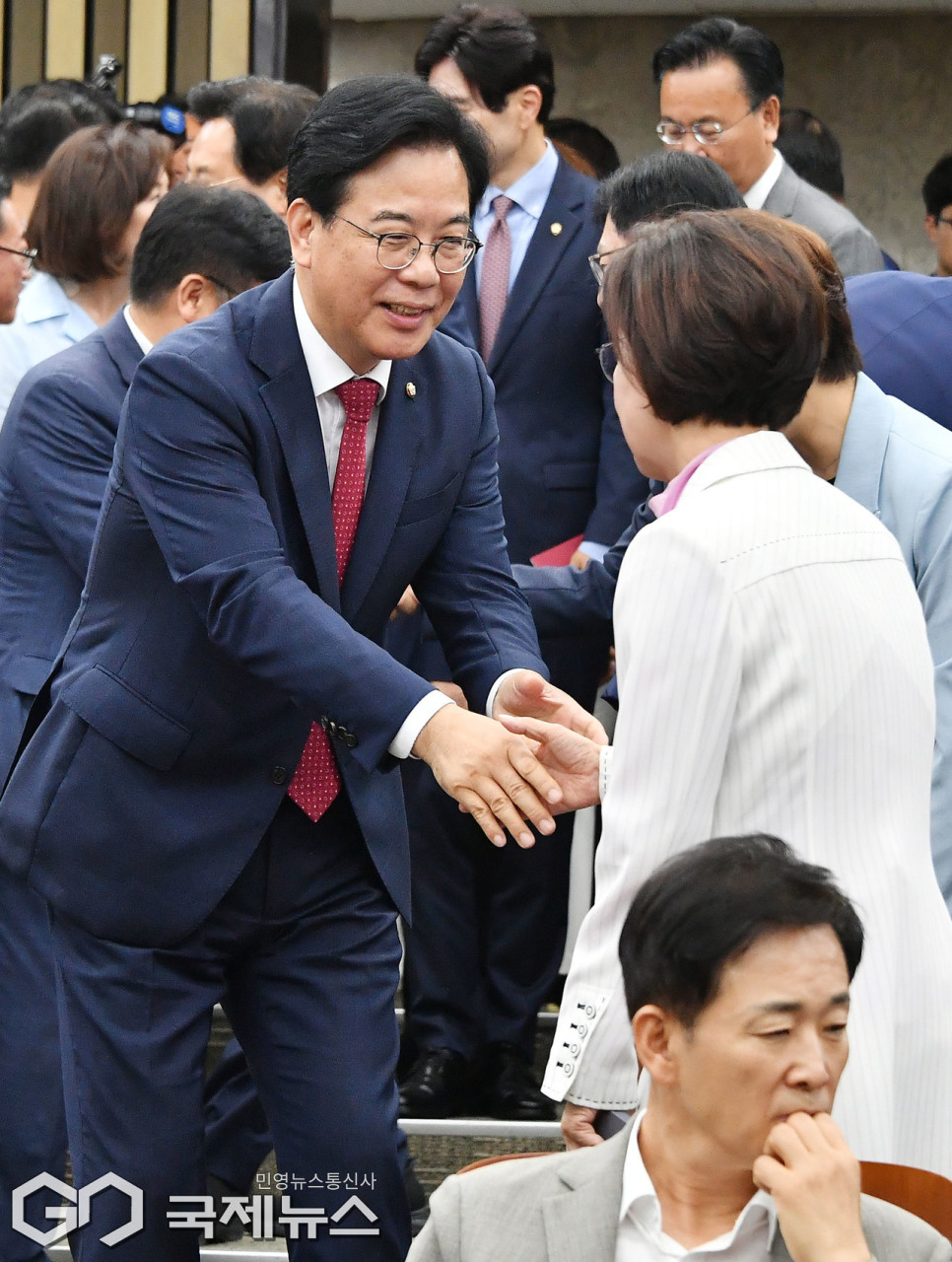 송언석, 김건희 특검 압수수색에 강력 비방