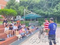 옥천 장야초등학교, 4학년 자전거 안전교육 실시