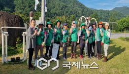평은면 새마을부녀회, 용혈1리 미림교주변 환경정비 전개