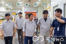 이재영 증평군수, 기업체 방문...상생과 동반성장 다져