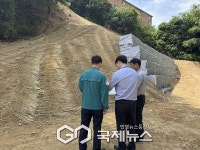 아산시, 예측하기 힘든  자연재해위험개선지구 등 공사 현장 점검 실시
