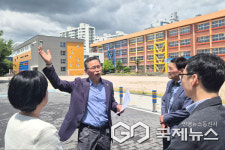 문석주 울산시의회 의원, (가칭) 약수 고등학교 일원 통학로 현장점검